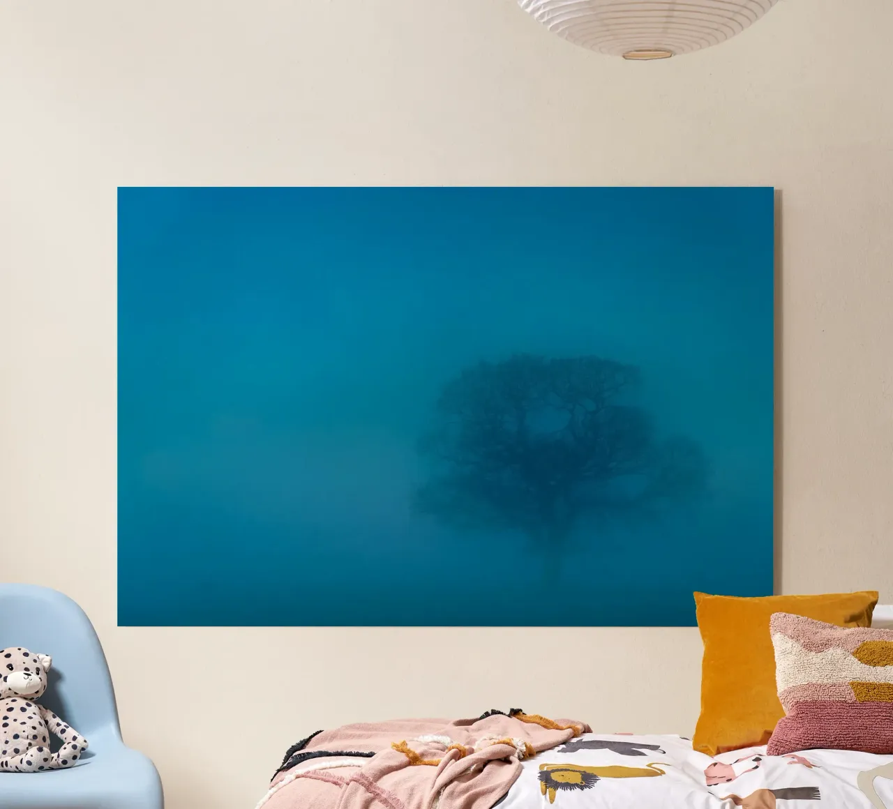 Nebelbaum Acryl-Glas von Bleu