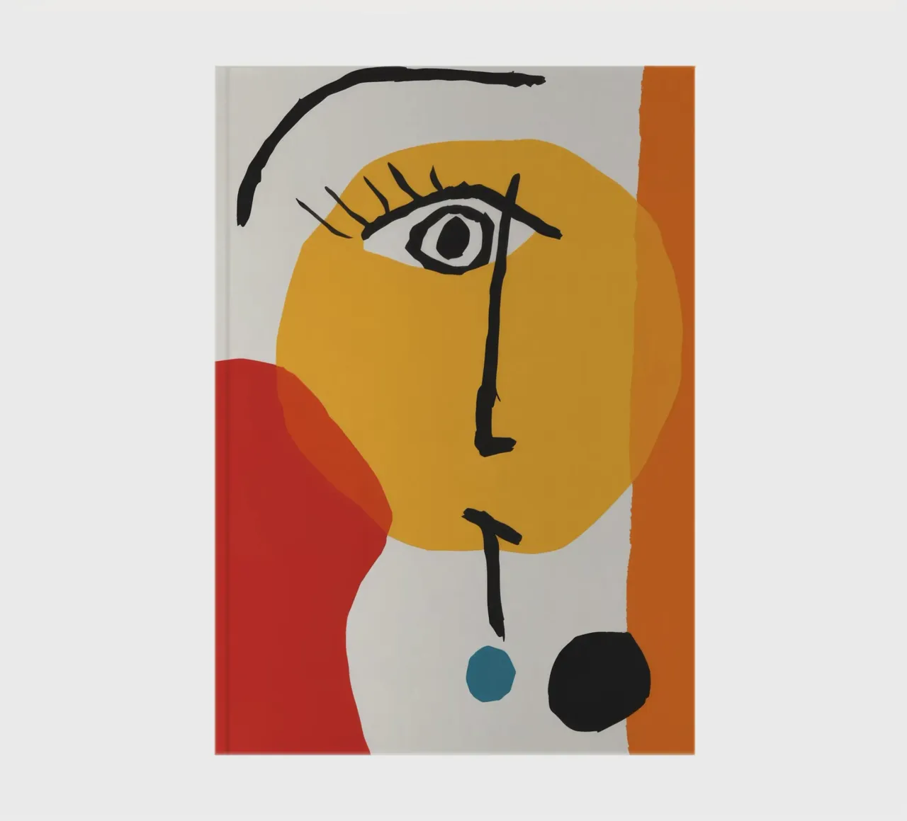 Cubist Visage Boldness notebook by Terra Tone
