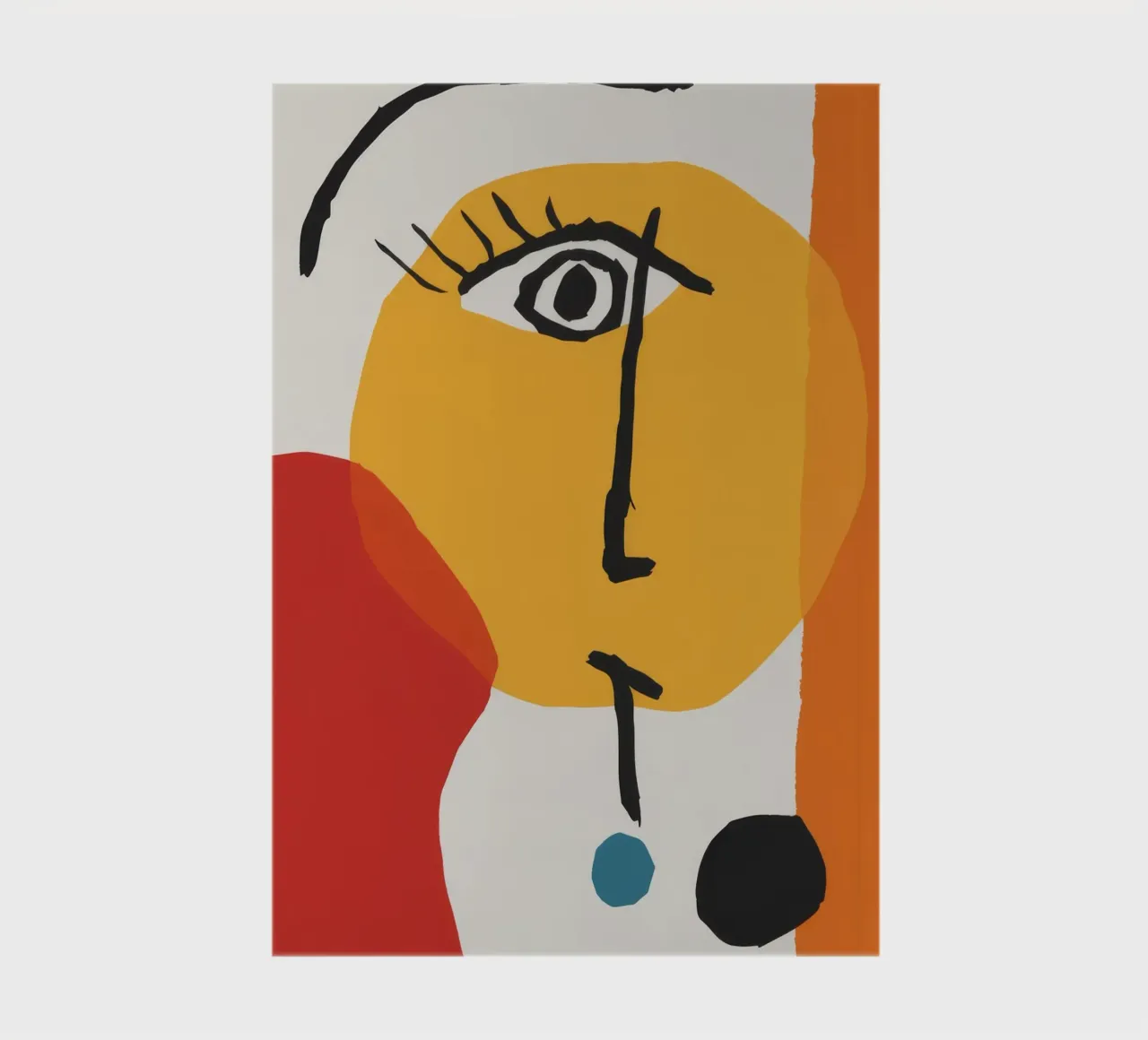 Cubist Visage Boldness notebook by Terra Tone