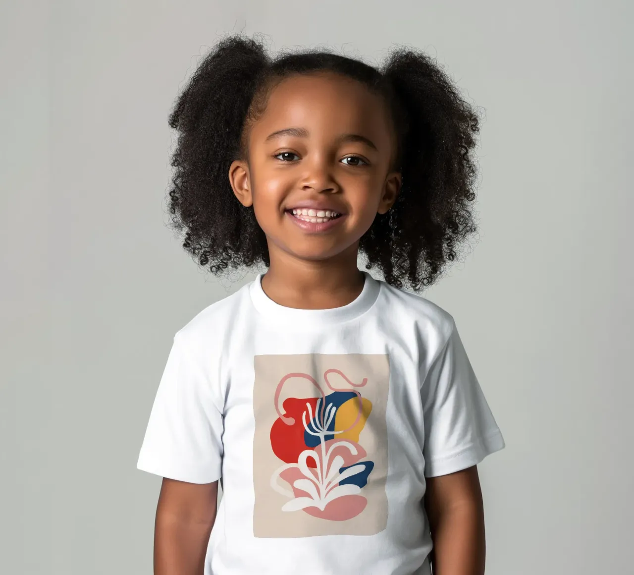Ethereal Shape Garden kids t-shirt by Terra Tone