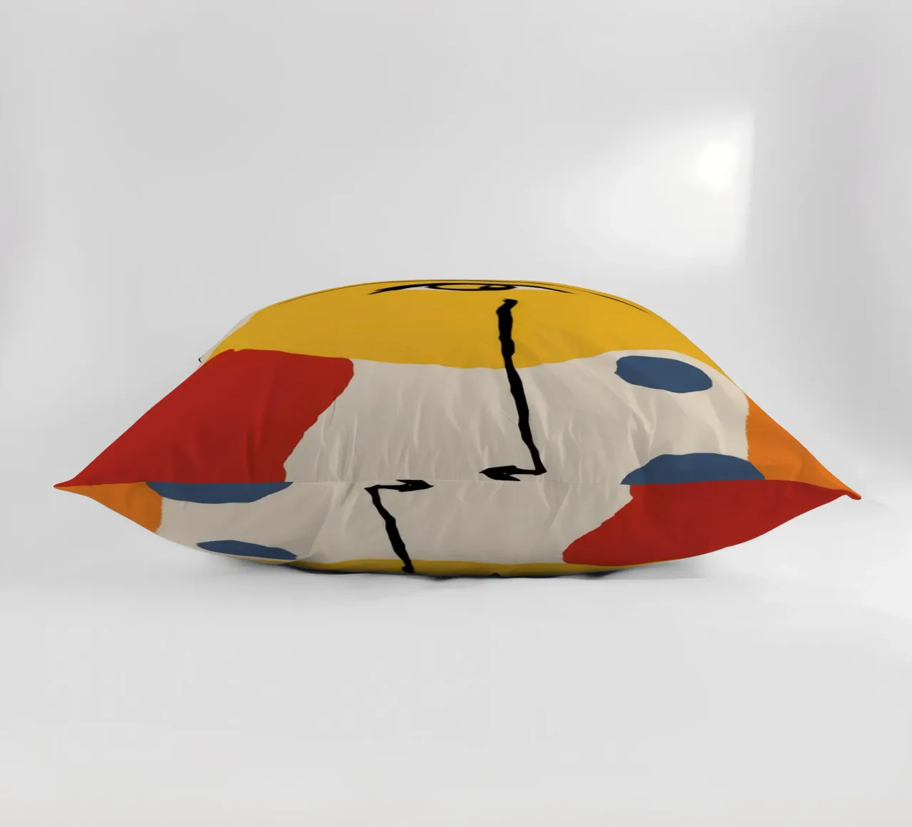 Surreal Gaze Composition decorative cushion by Terra Tone