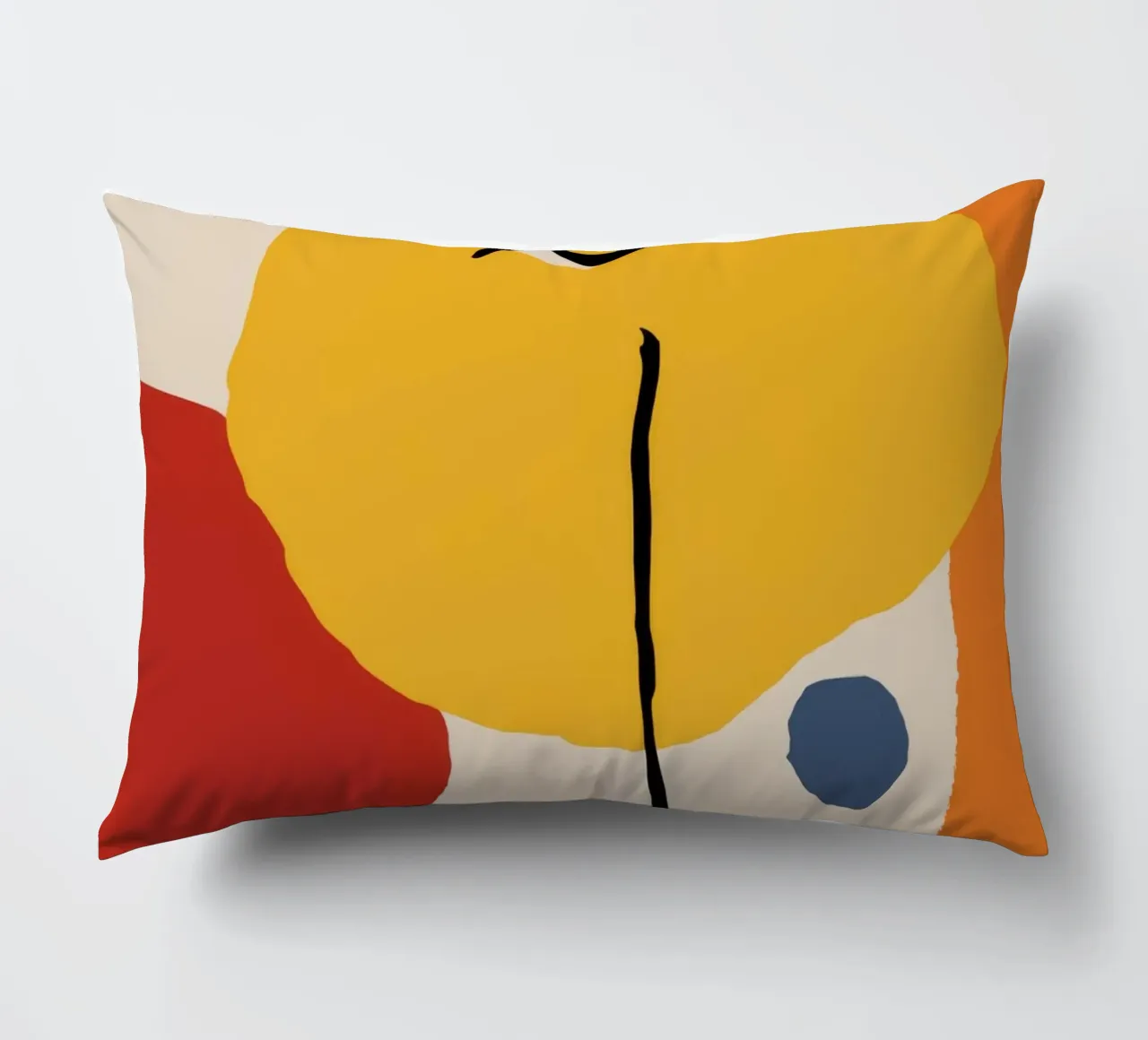 Surreal Gaze Composition decorative cushion by Terra Tone