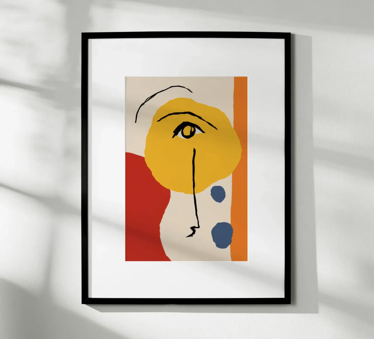Composizione dello sguardo surreale poster da Terra Tone