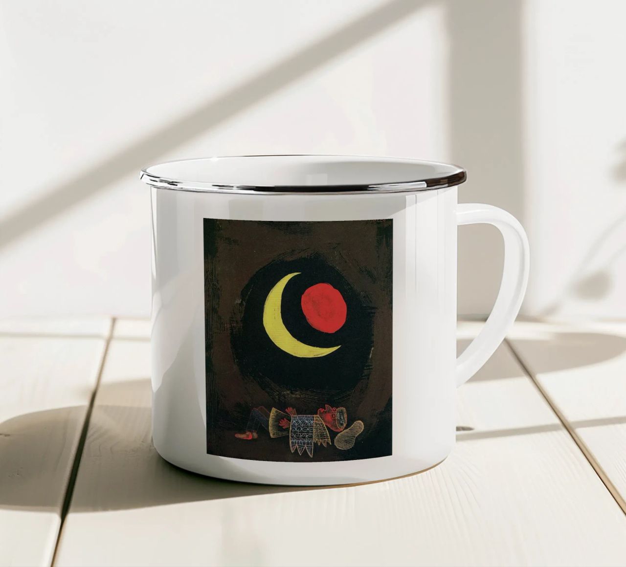Sogno forte Klee tazza in smalto da freenpinay