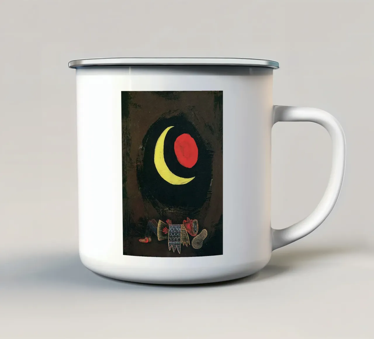 Sogno forte Klee tazza in smalto da freenpinay