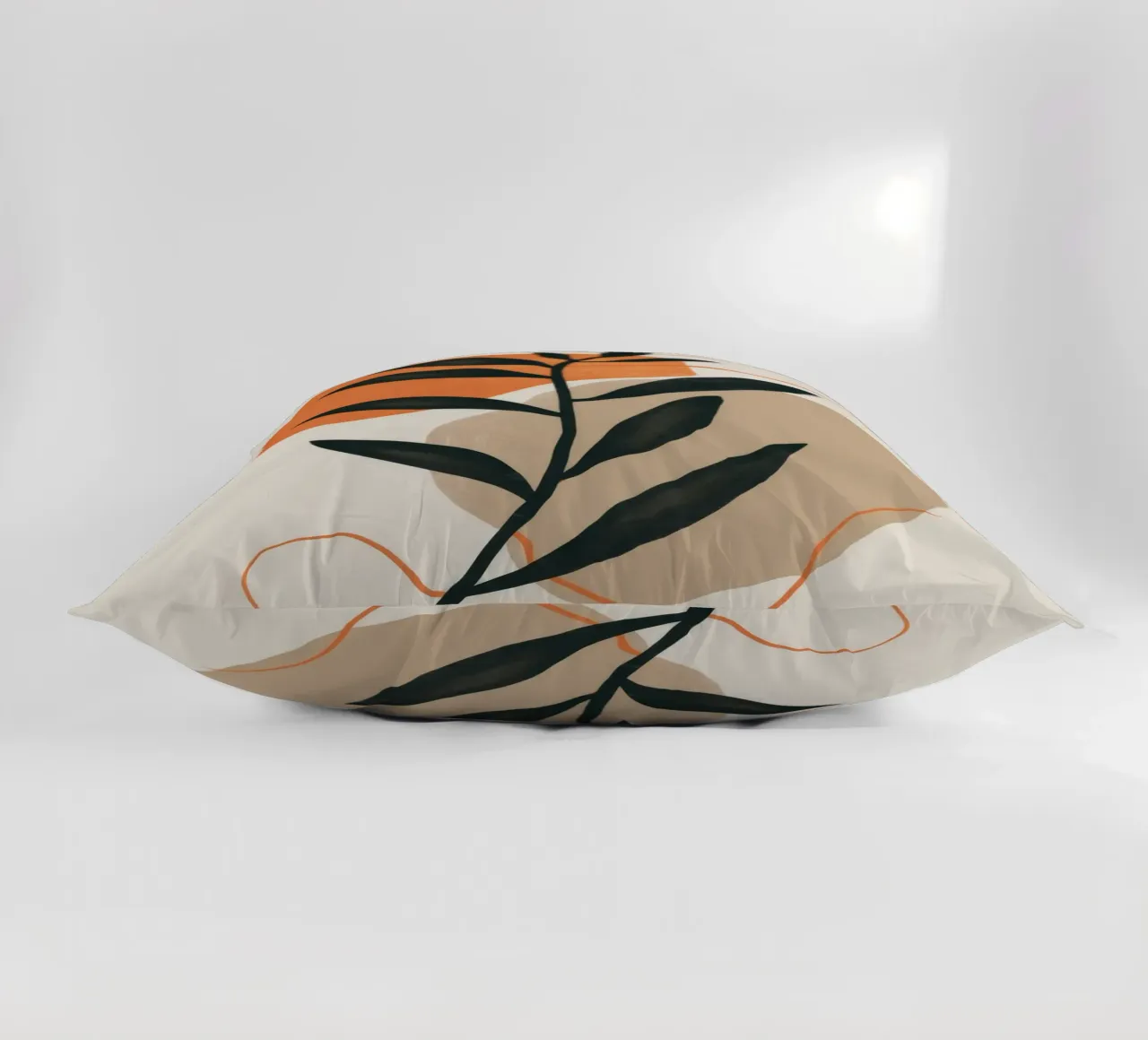 Bohemian Leaf Study decorative cushion by Terra Tone