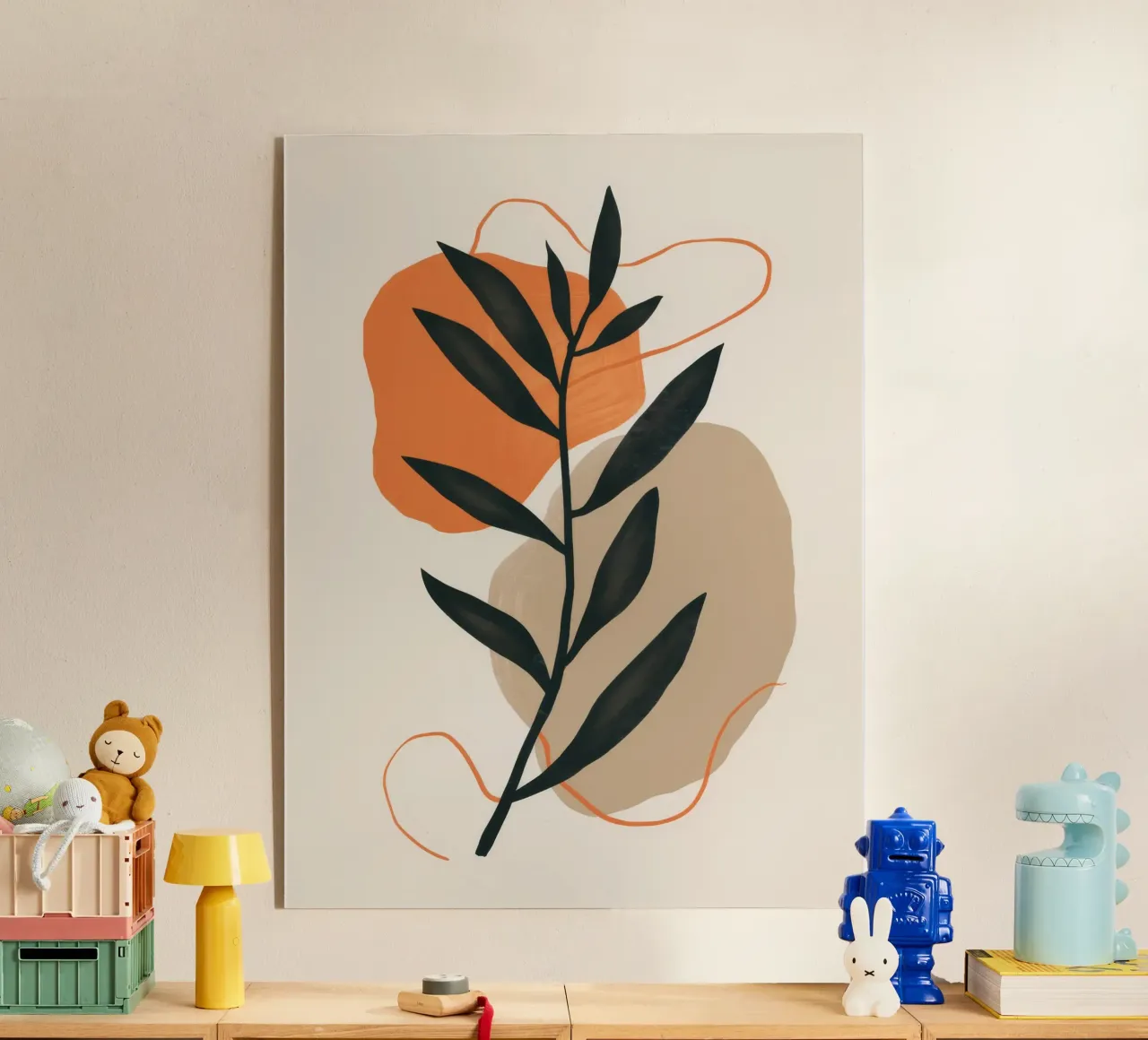 Bohemian Leaf Study plexiglass da Terra Tone