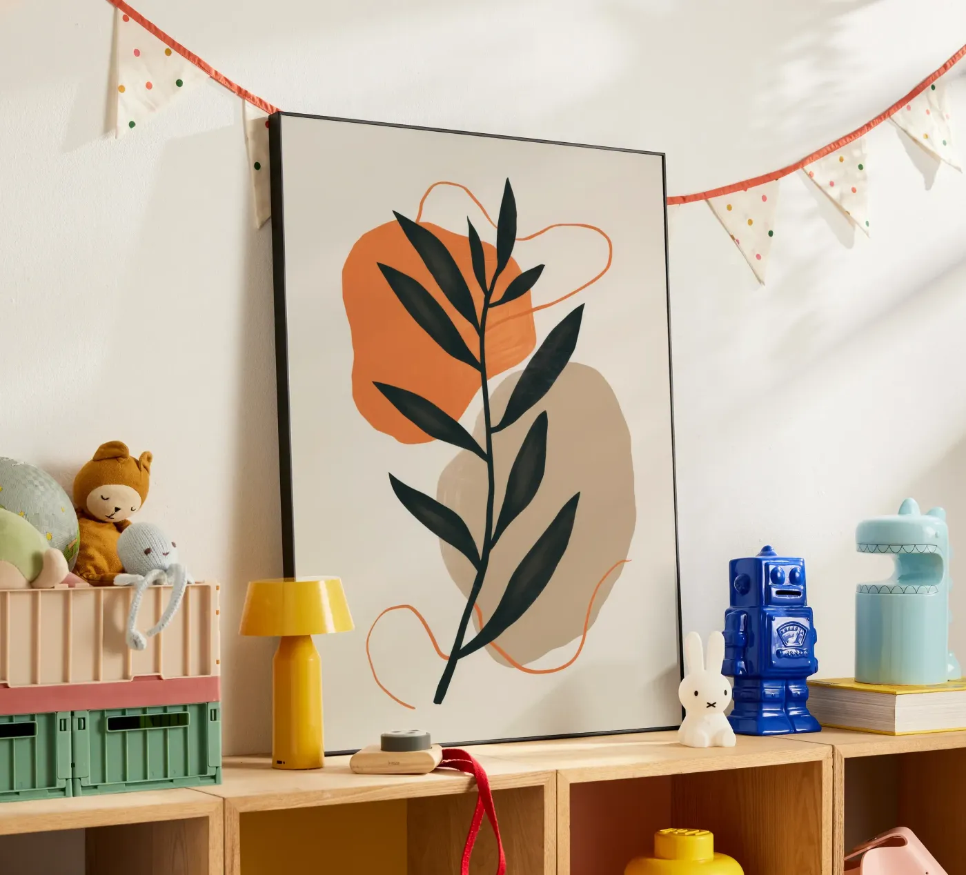 Bohemian Leaf Study forex plate by Terra Tone
