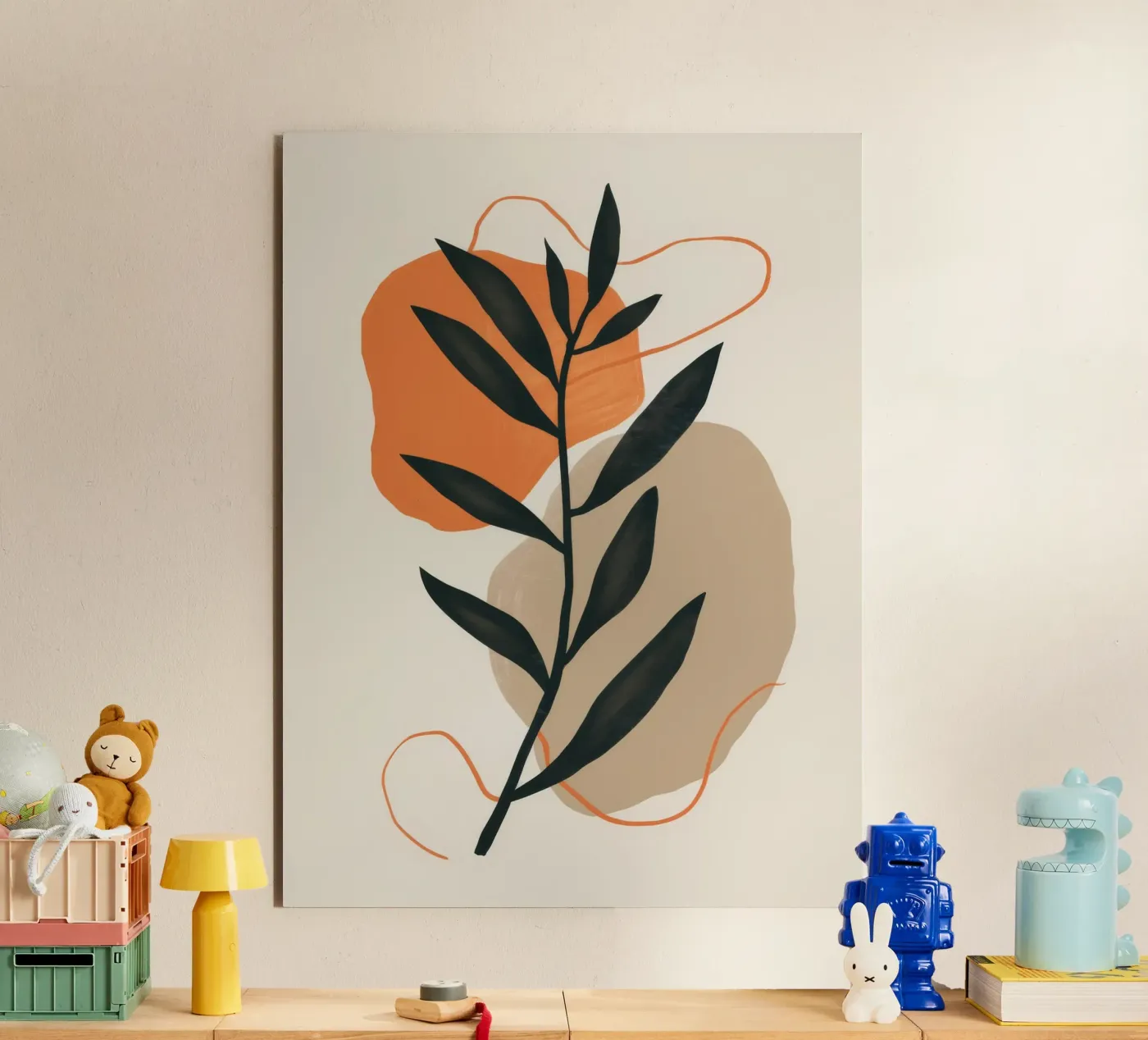 Bohemian Leaf Study forex plate by Terra Tone