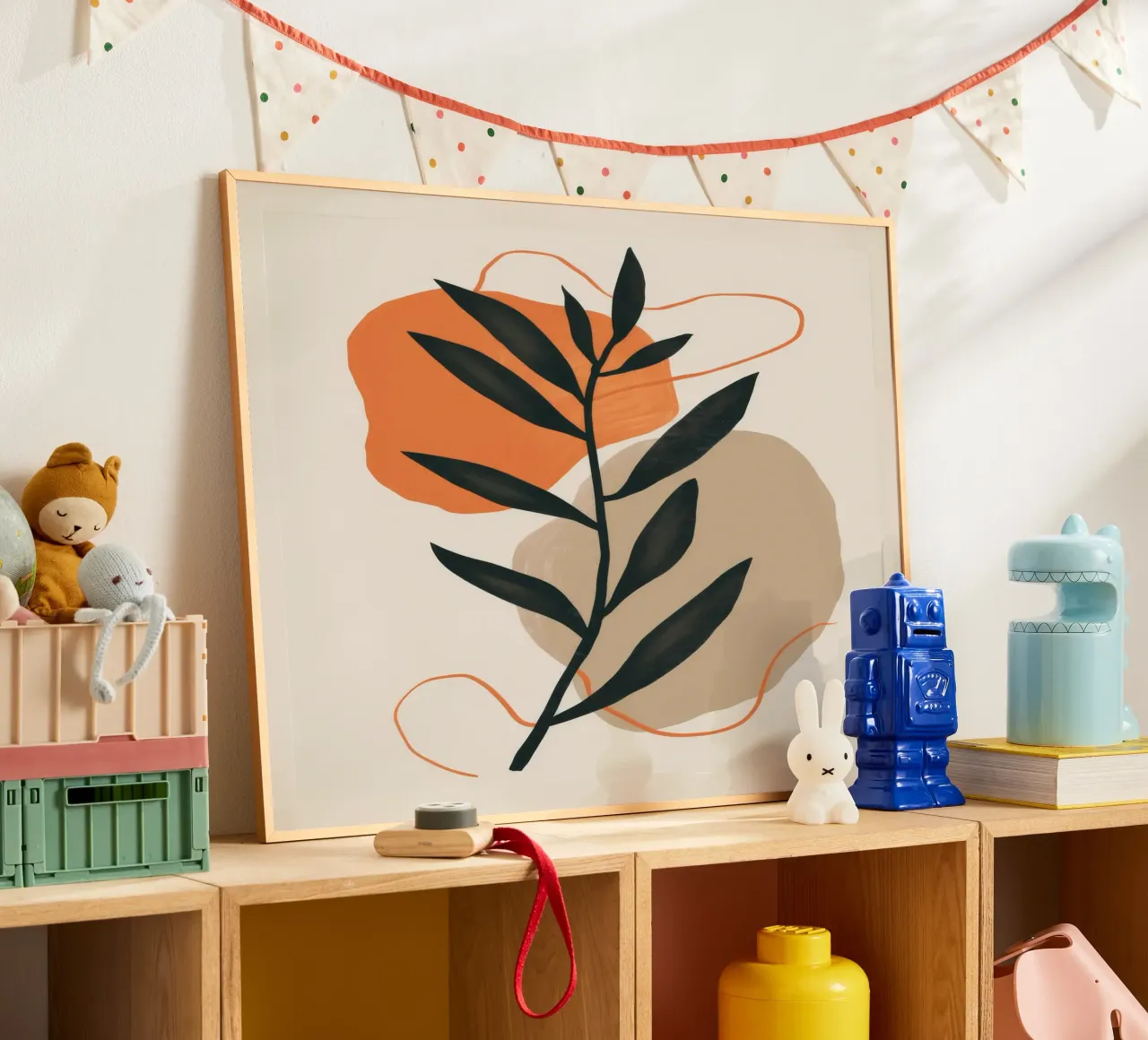 Bohemian Leaf Study poster by Terra Tone