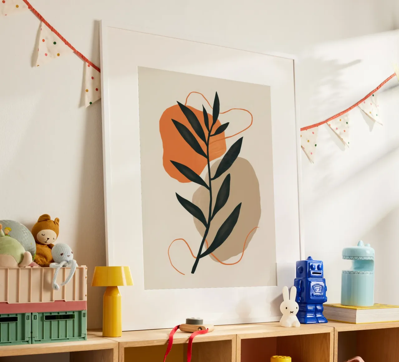 Bohemian Leaf Study poster by Terra Tone