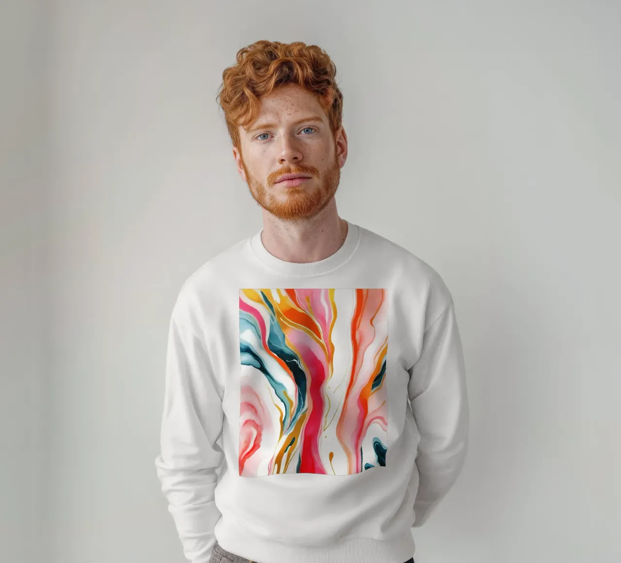 Marmo colorato felpa da 83oranges