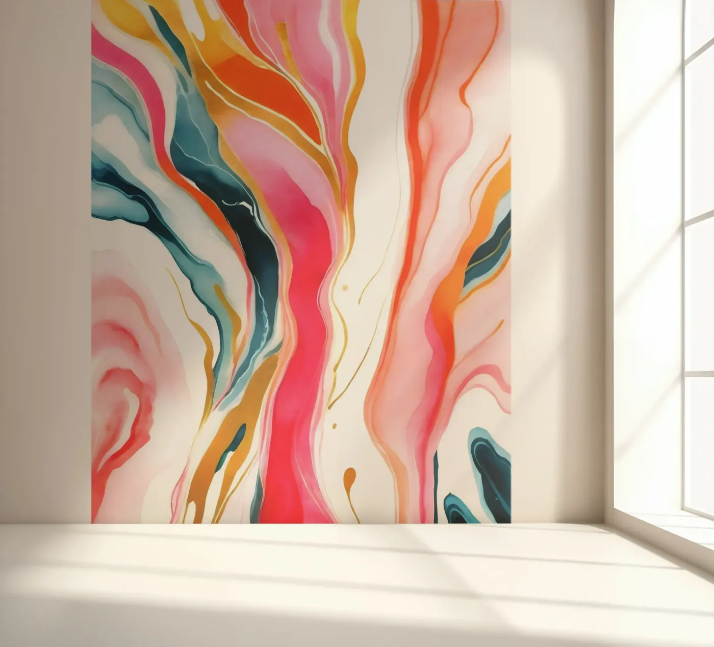 Colorgasmic Marmer fotobehang van 83oranges.com