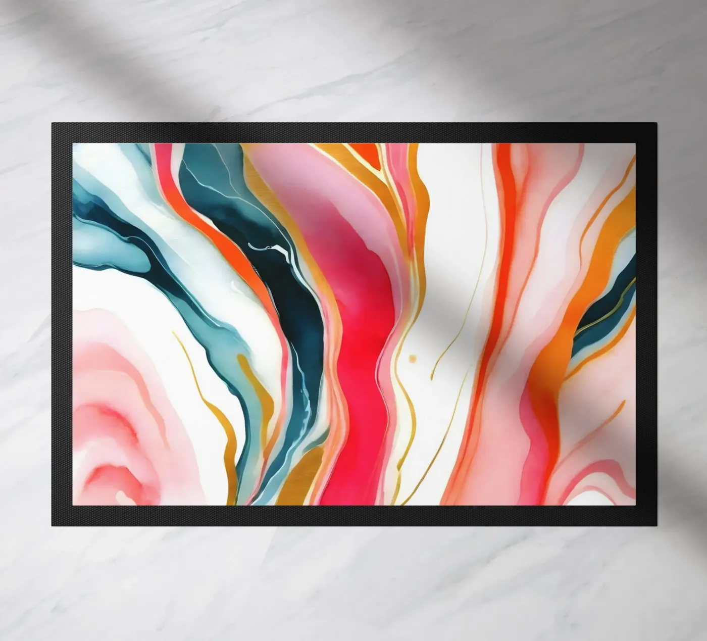 Colorgasmic Marble paillasson de 83oranges.com