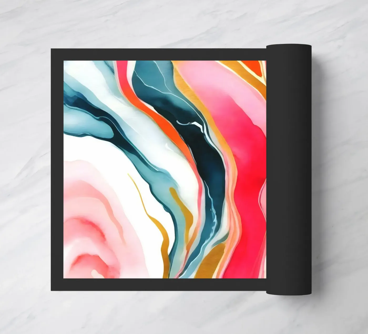 Colorgasmic Marble paillasson de 83oranges.com