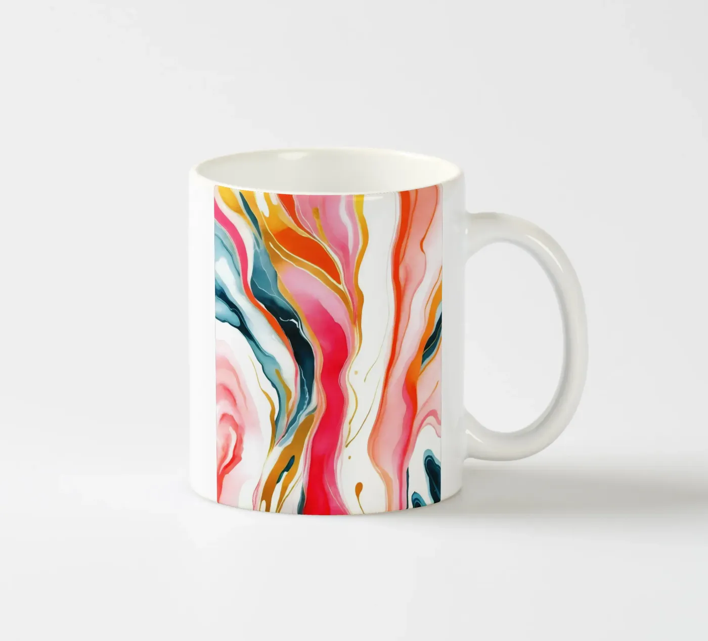Colorgasmic Marble ceramic mug by 83oranges.com