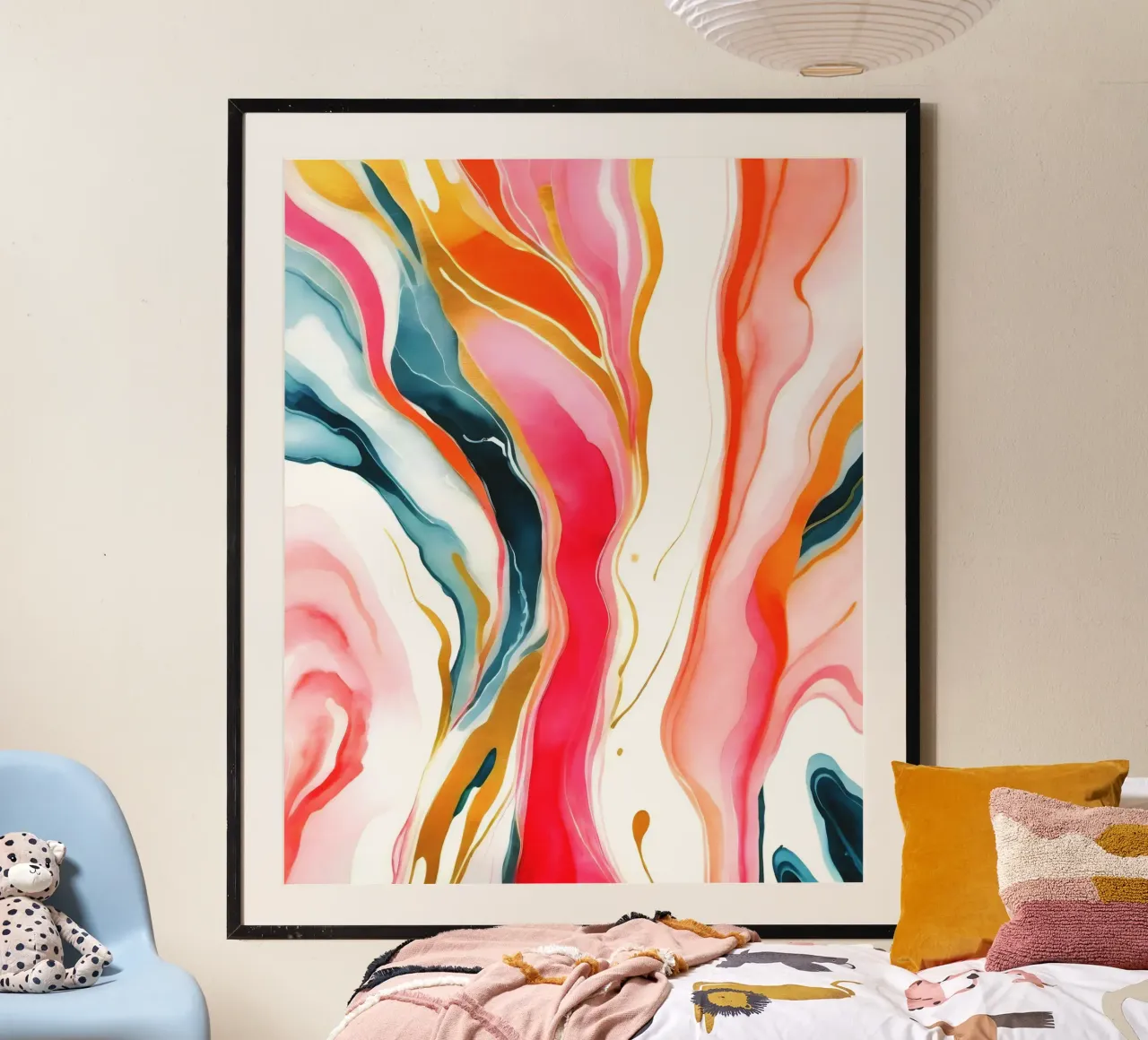Colorgasmic Marble poster by 83oranges.com