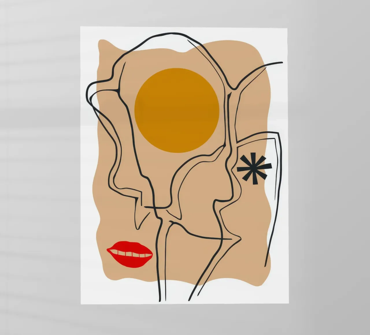 Linear Face Expression pellicola backlit da Terra Tone