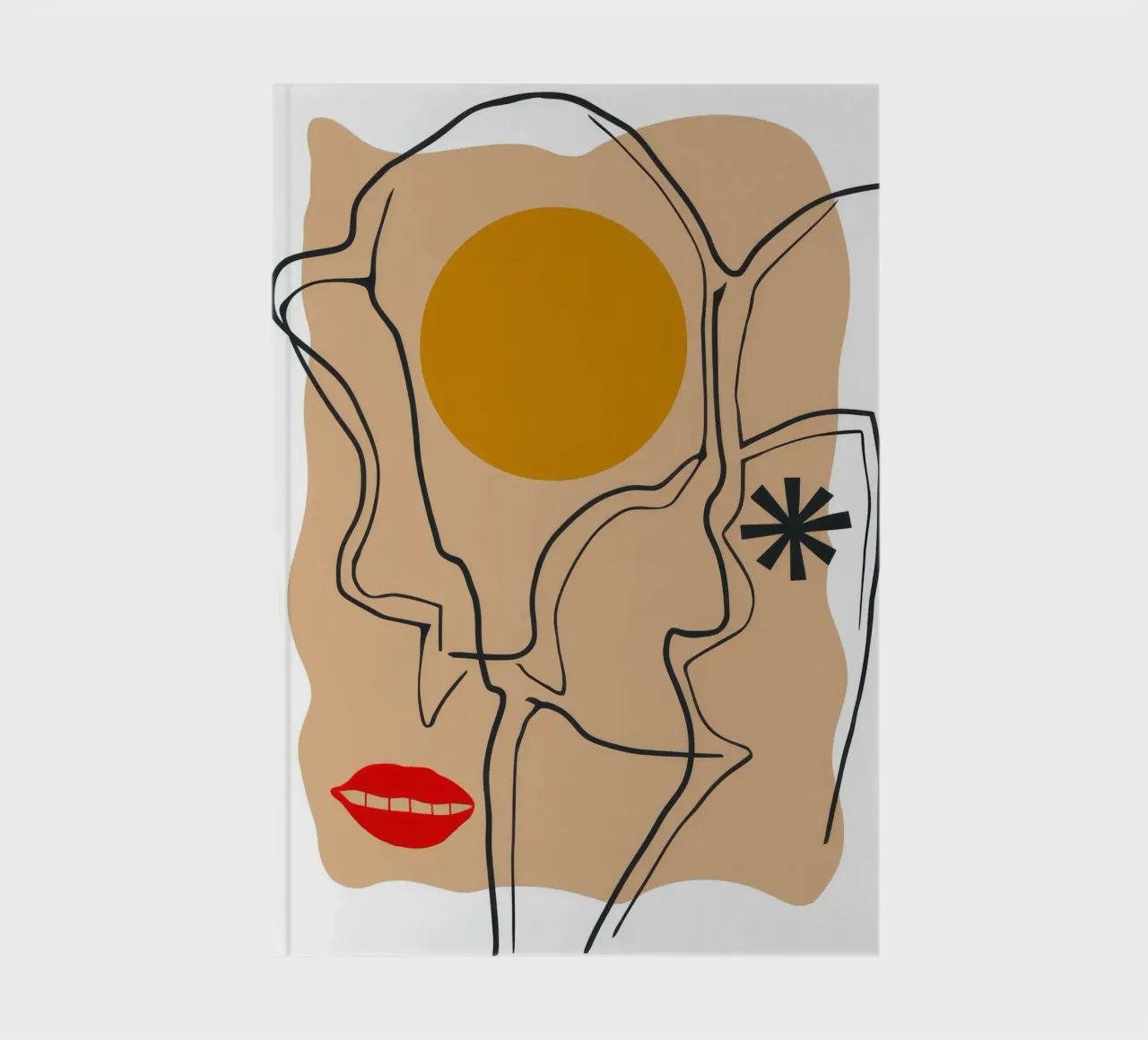 Linear Face Expression notebook by Terra Tone