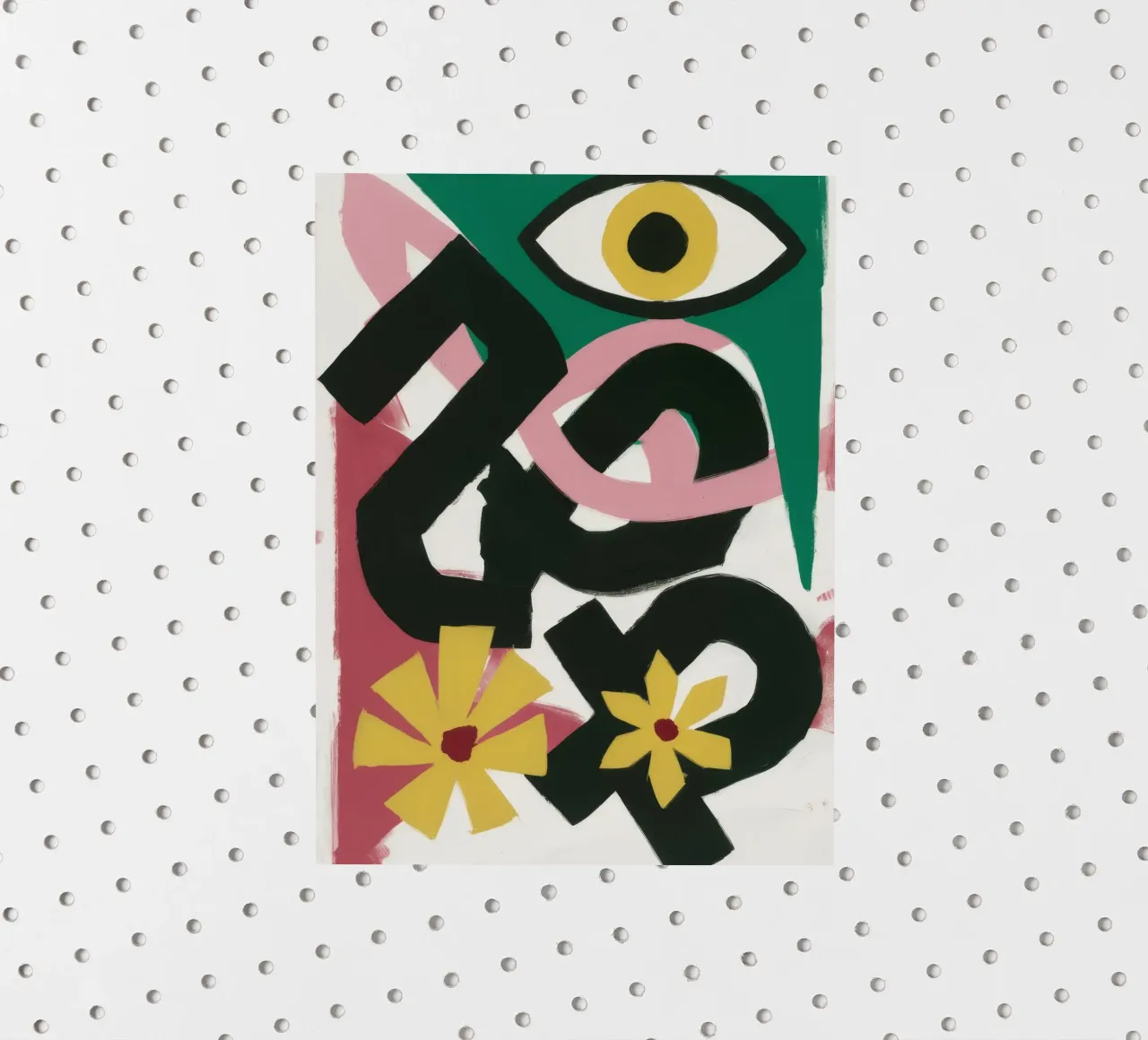 Abstract Carnival Forms sticker by Terra Tone