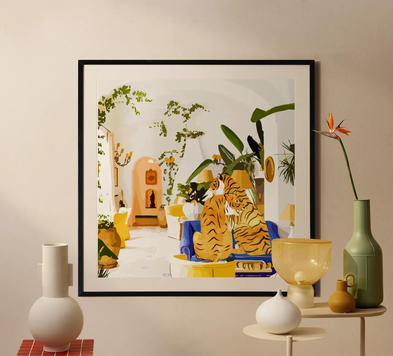 Villa della Riserva delle Tigri poster da 83oranges