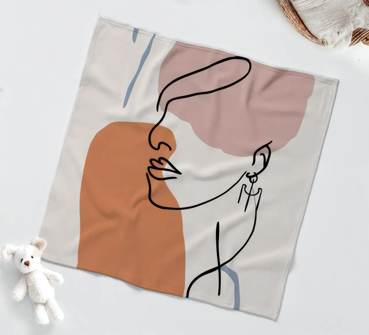 Una linea d'anima coperta in pile da Terra Tone