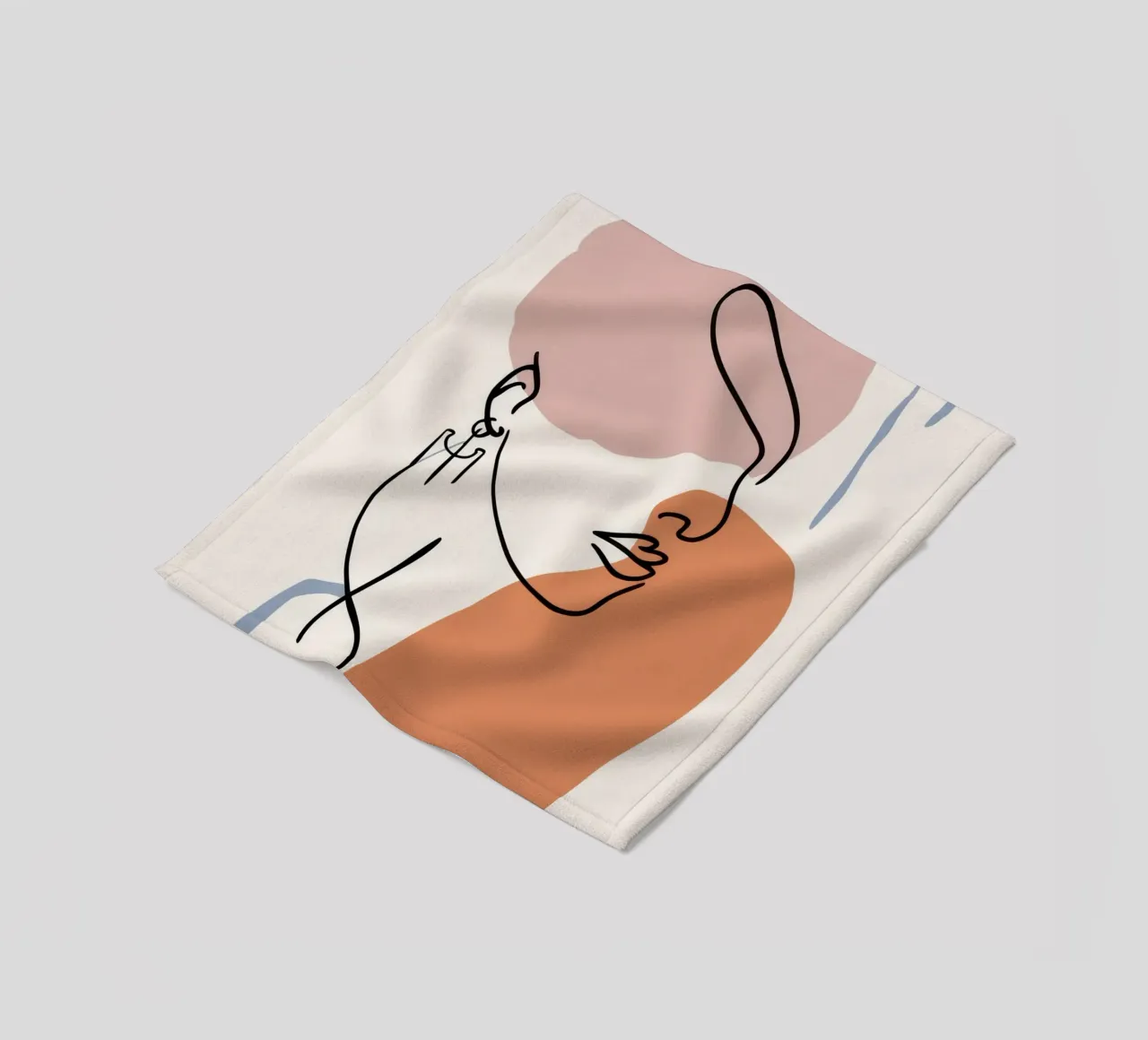 Una linea d'anima coperta in pile da Terra Tone