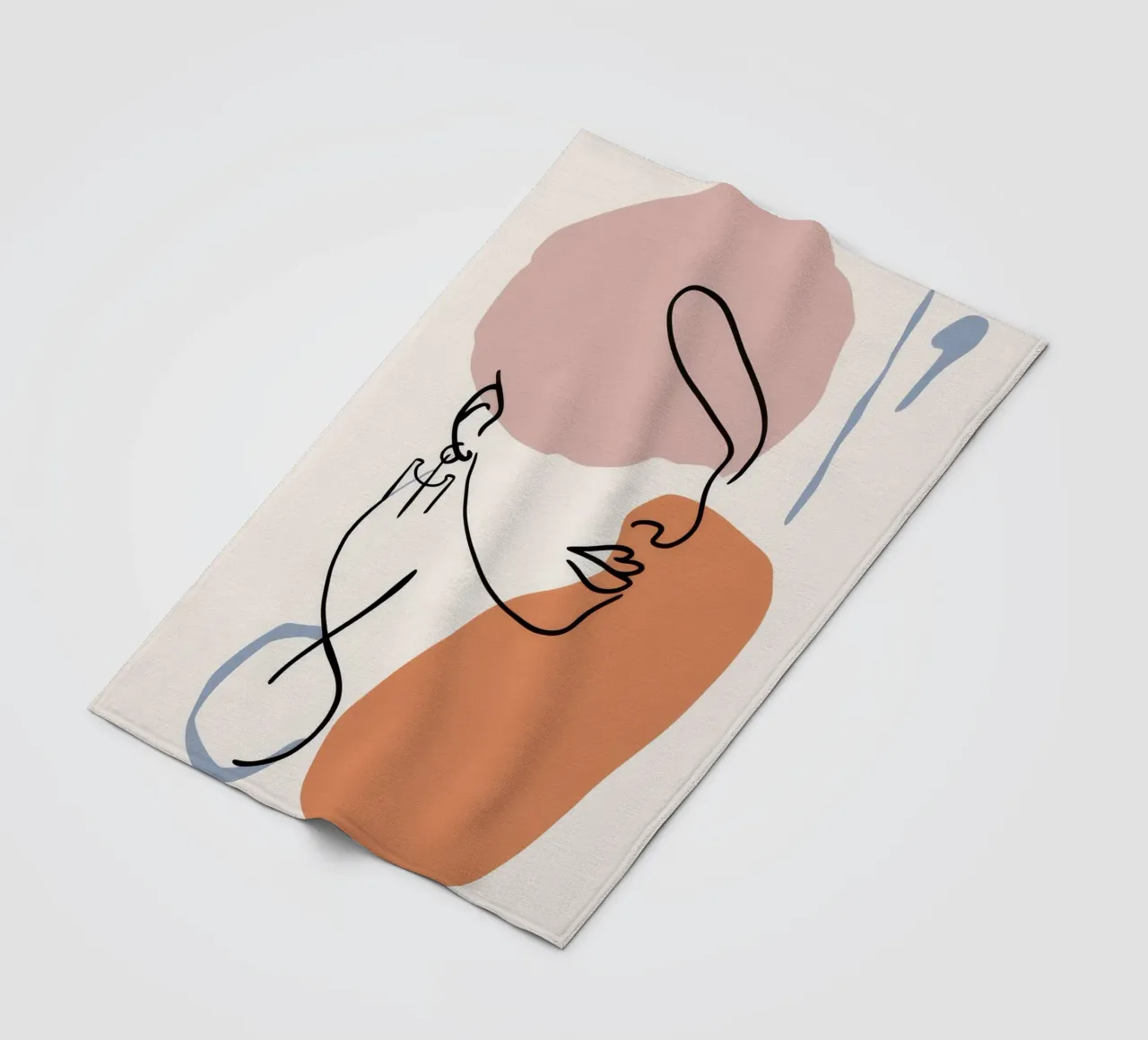 Una linea d'anima coperta in pile da Terra Tone