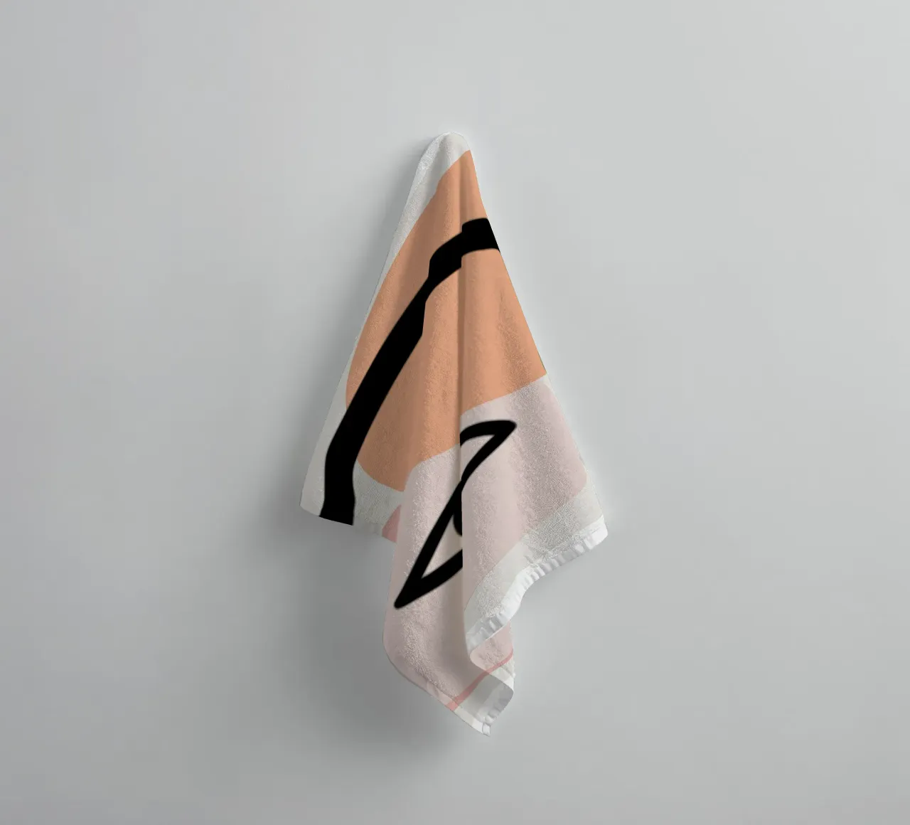 Pastel Shape Gaze towel by Terra Tone