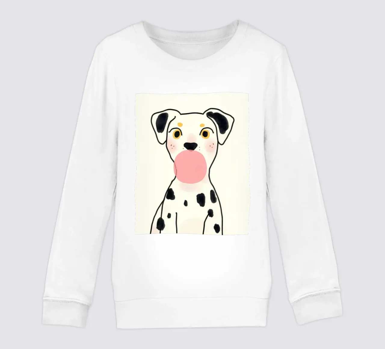 Dalmata Bubble Gum felpa bambino da 83oranges