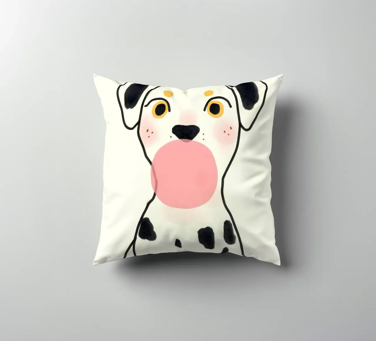 Dalmata Bubble Gum cuscino da 83oranges
