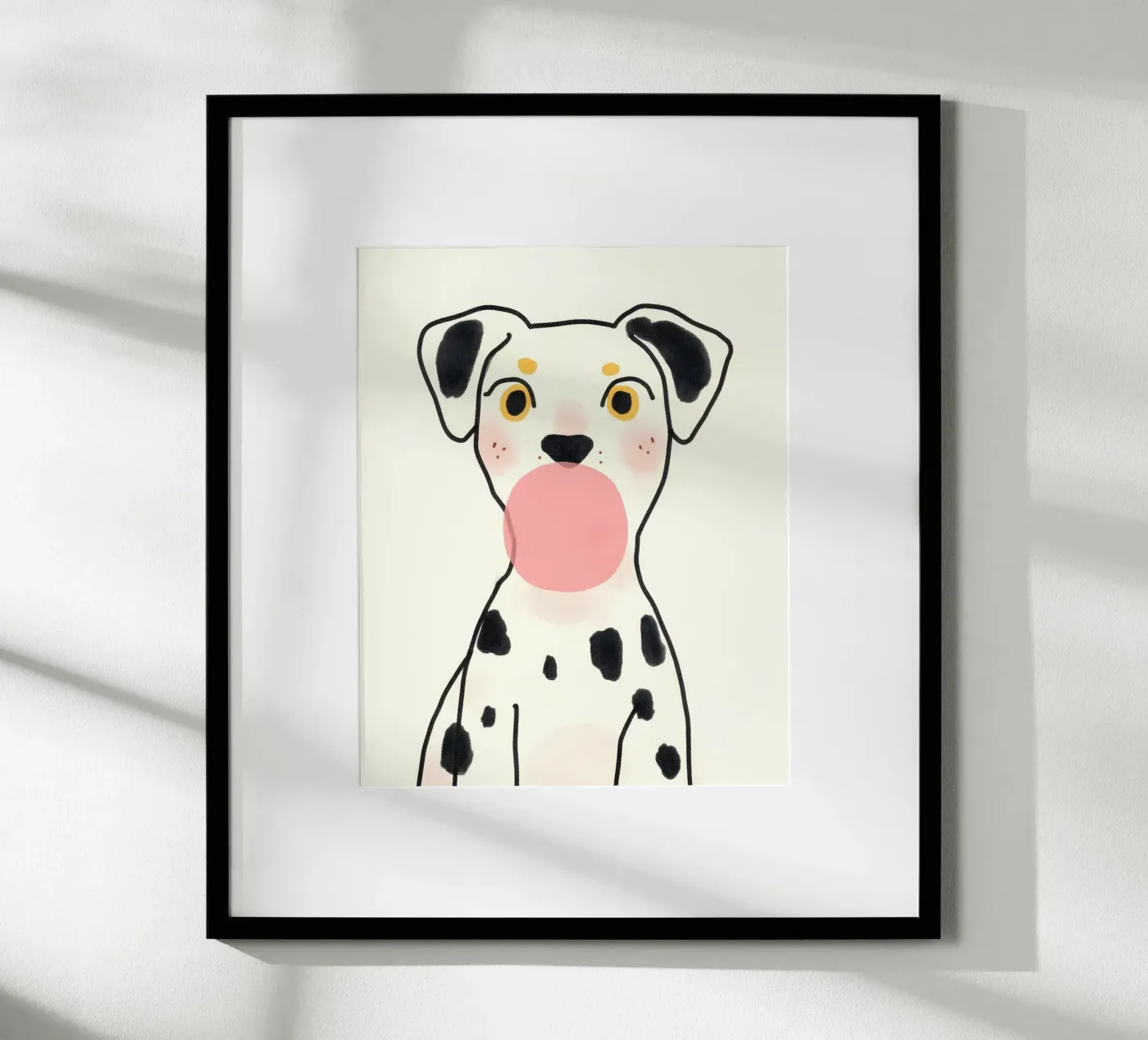 Dalmata Bubble Gum poster da 83oranges.com