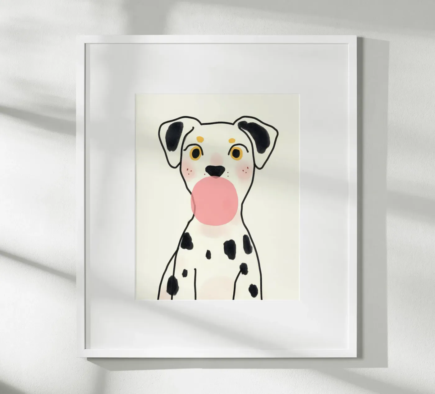 Dalmata Bubble Gum poster da 83oranges.com