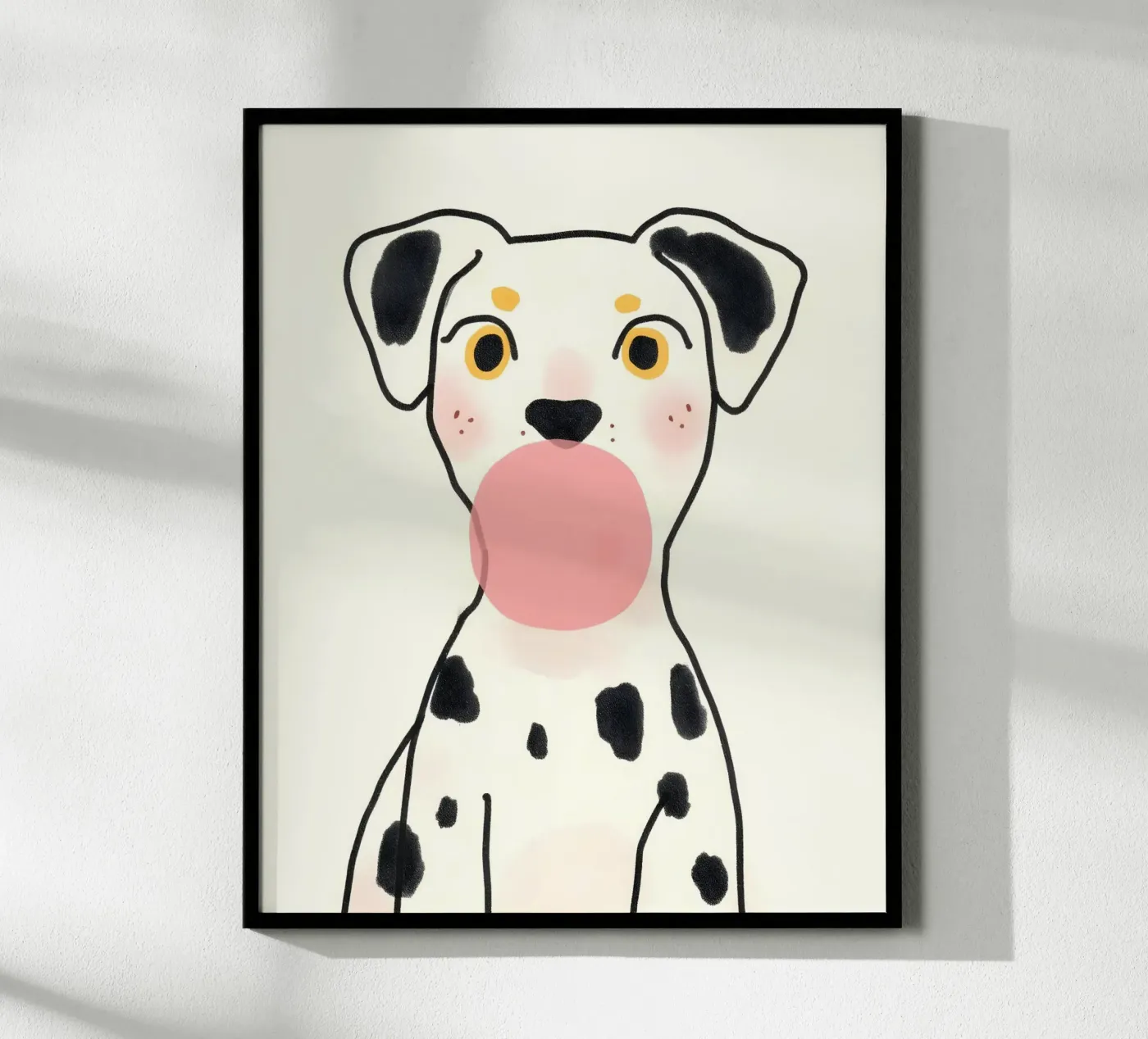 Dalmata Bubble Gum poster da 83oranges.com