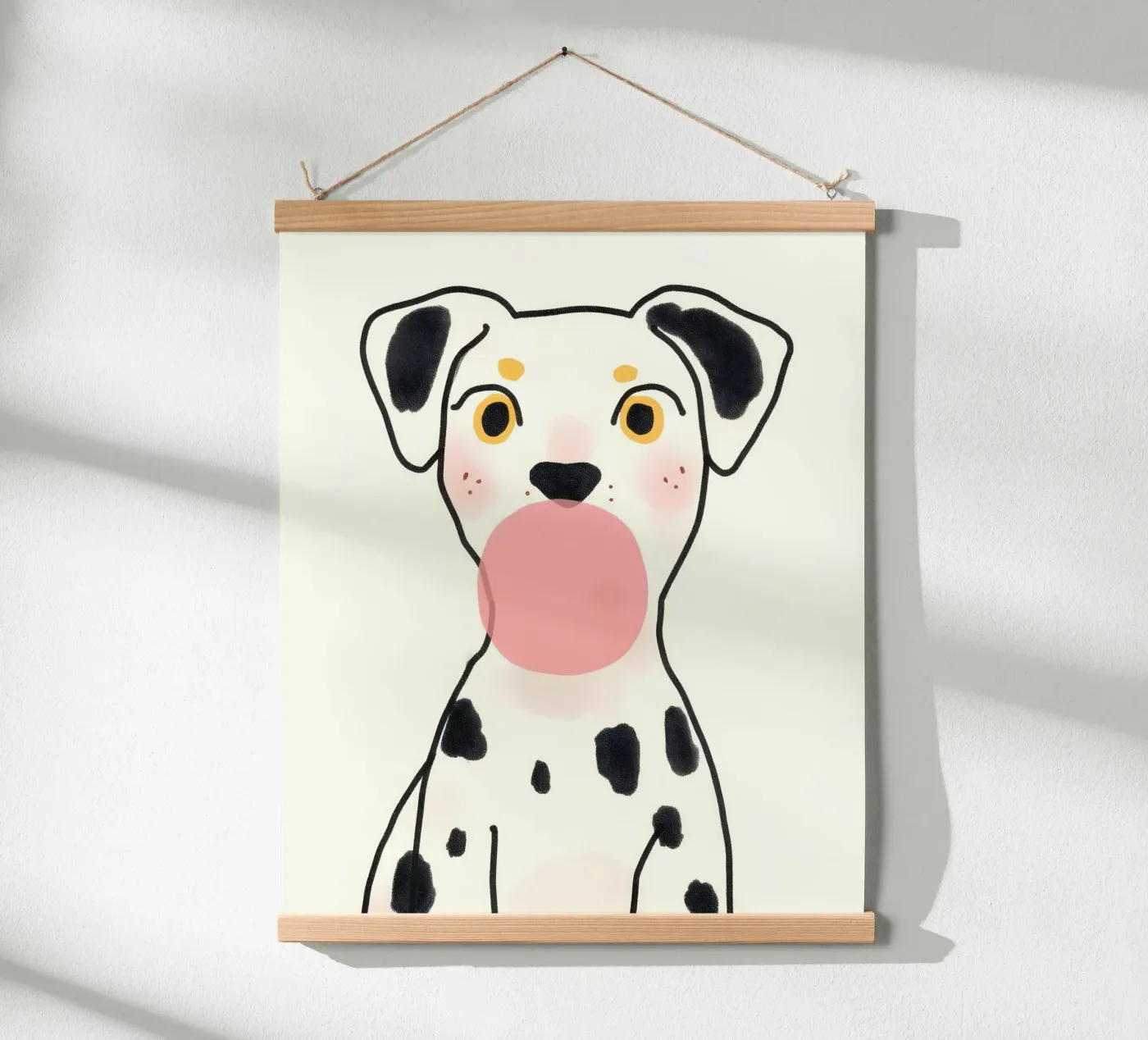 Dalmata Bubble Gum poster da 83oranges.com