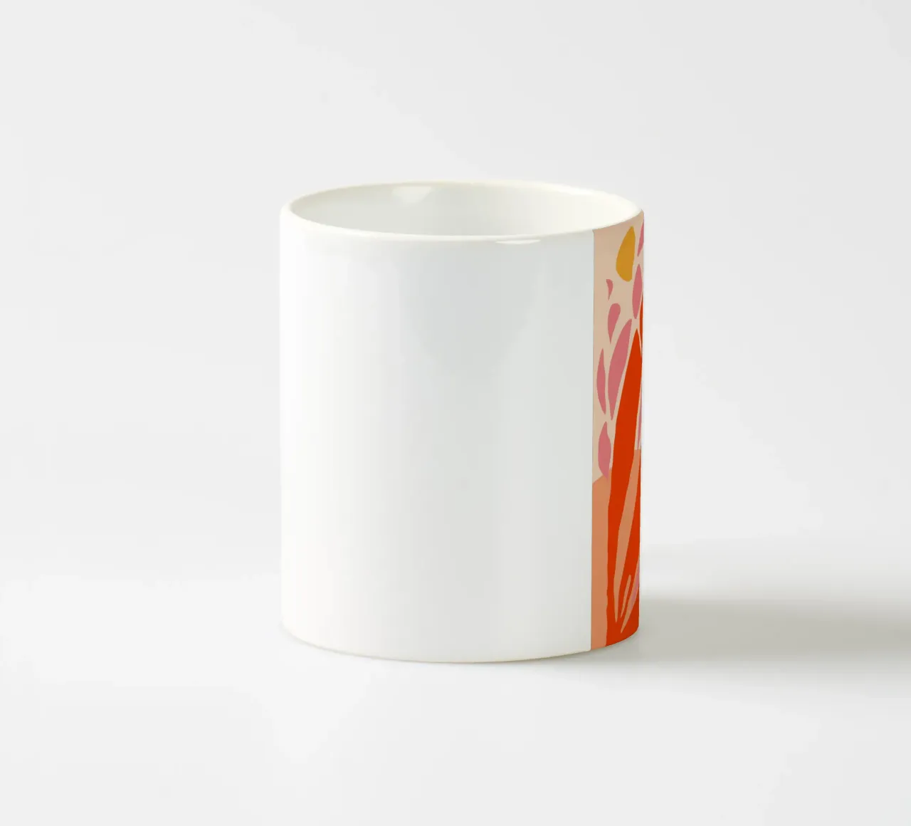 Danza a forma di corallo tazza in ceramica da Terra Tone