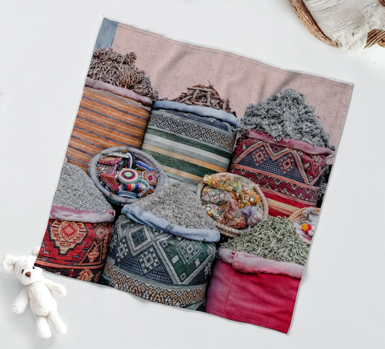 Herbs in Marrakesh coperta in pile da photolovers