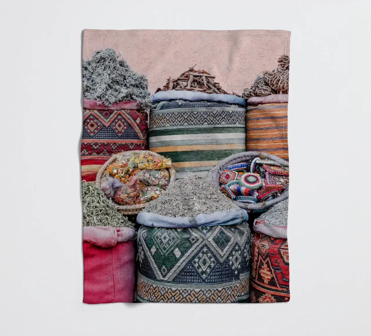Herbs in Marrakesh coperta in pile da photolovers