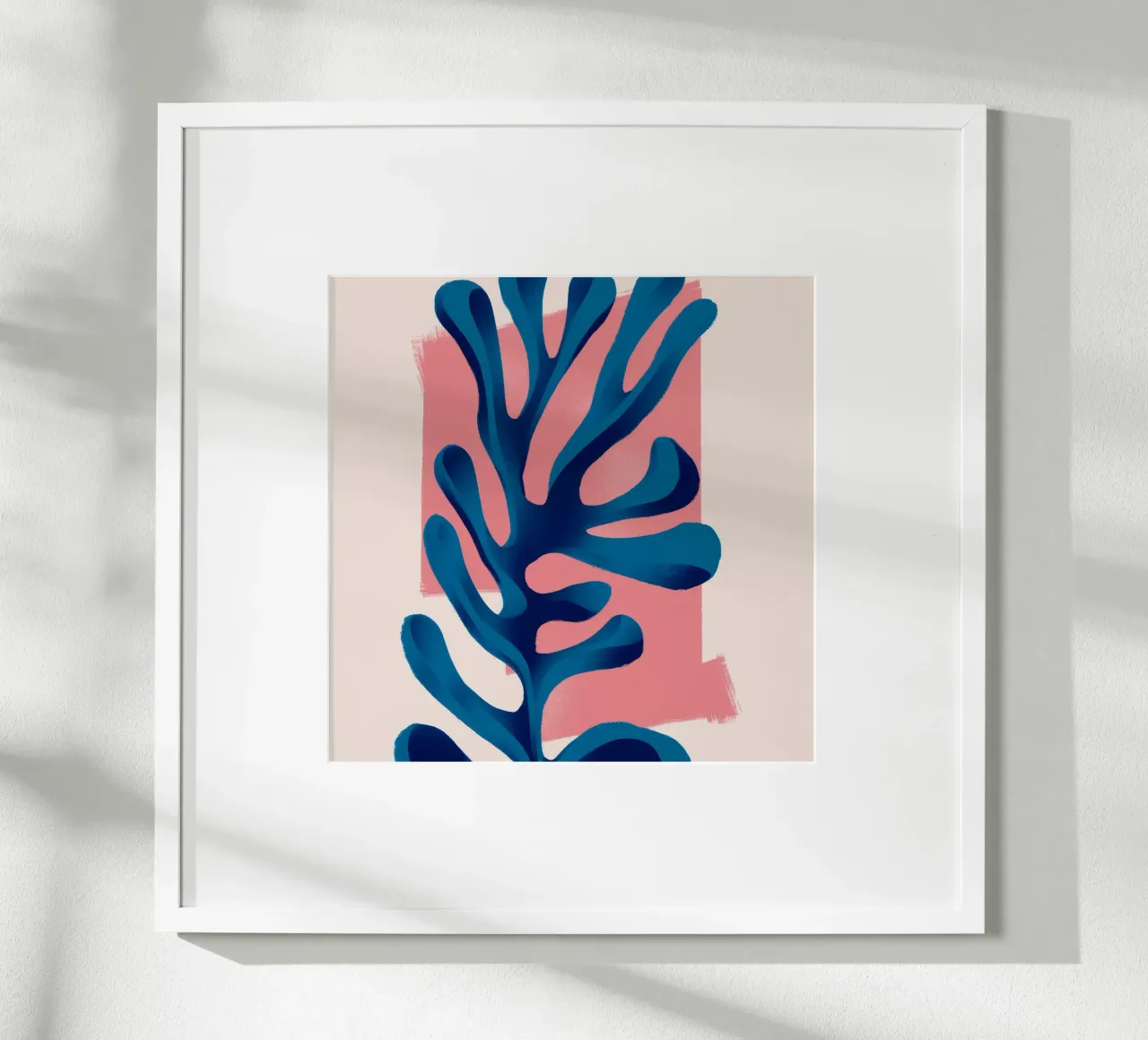 Cerulean Algen Vorm poster van Terra Tone