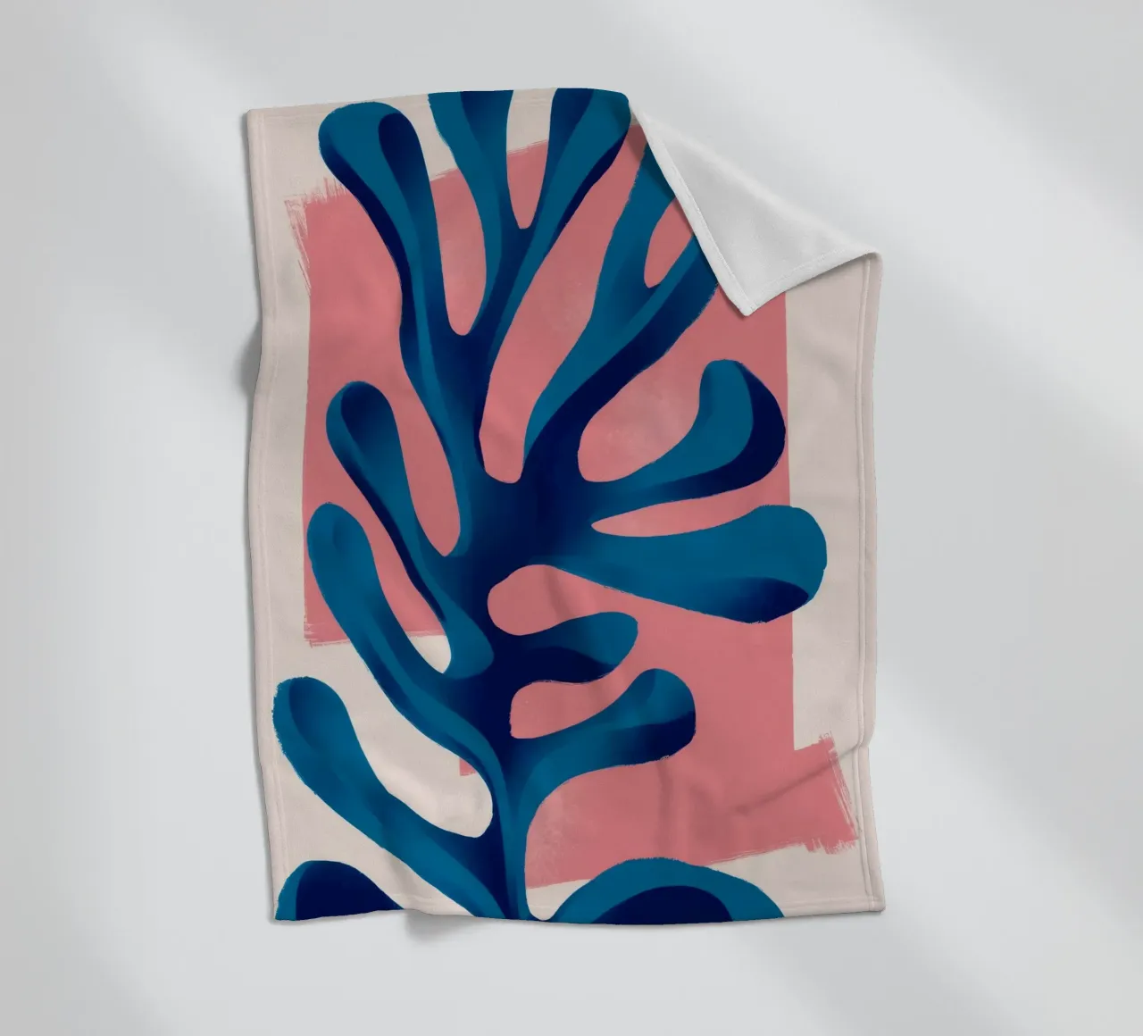 Forme de l'algue céruléenne plaid polaire de Terra Tone