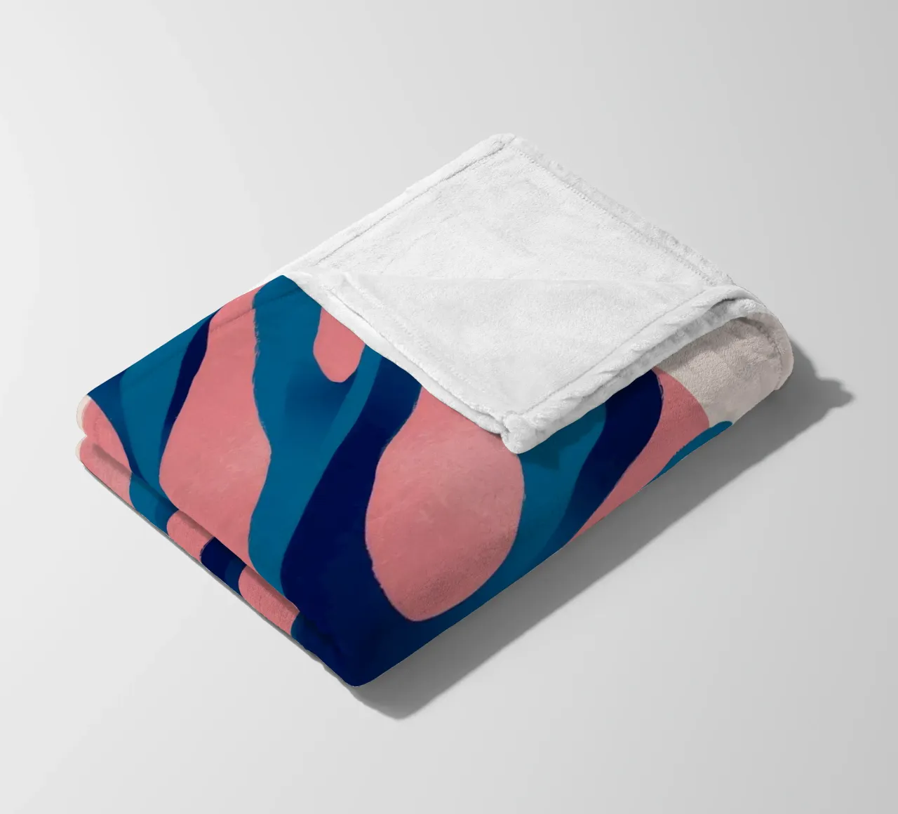 Forme de l'algue céruléenne plaid polaire de Terra Tone