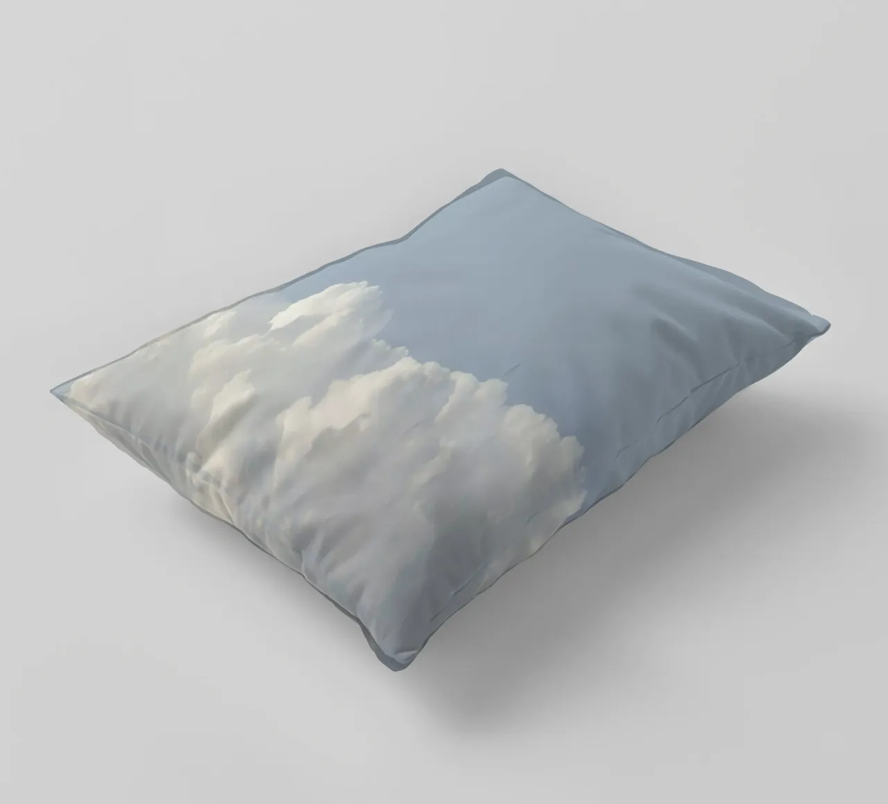 Cloud Sky Pastel cuscino da George Griefy