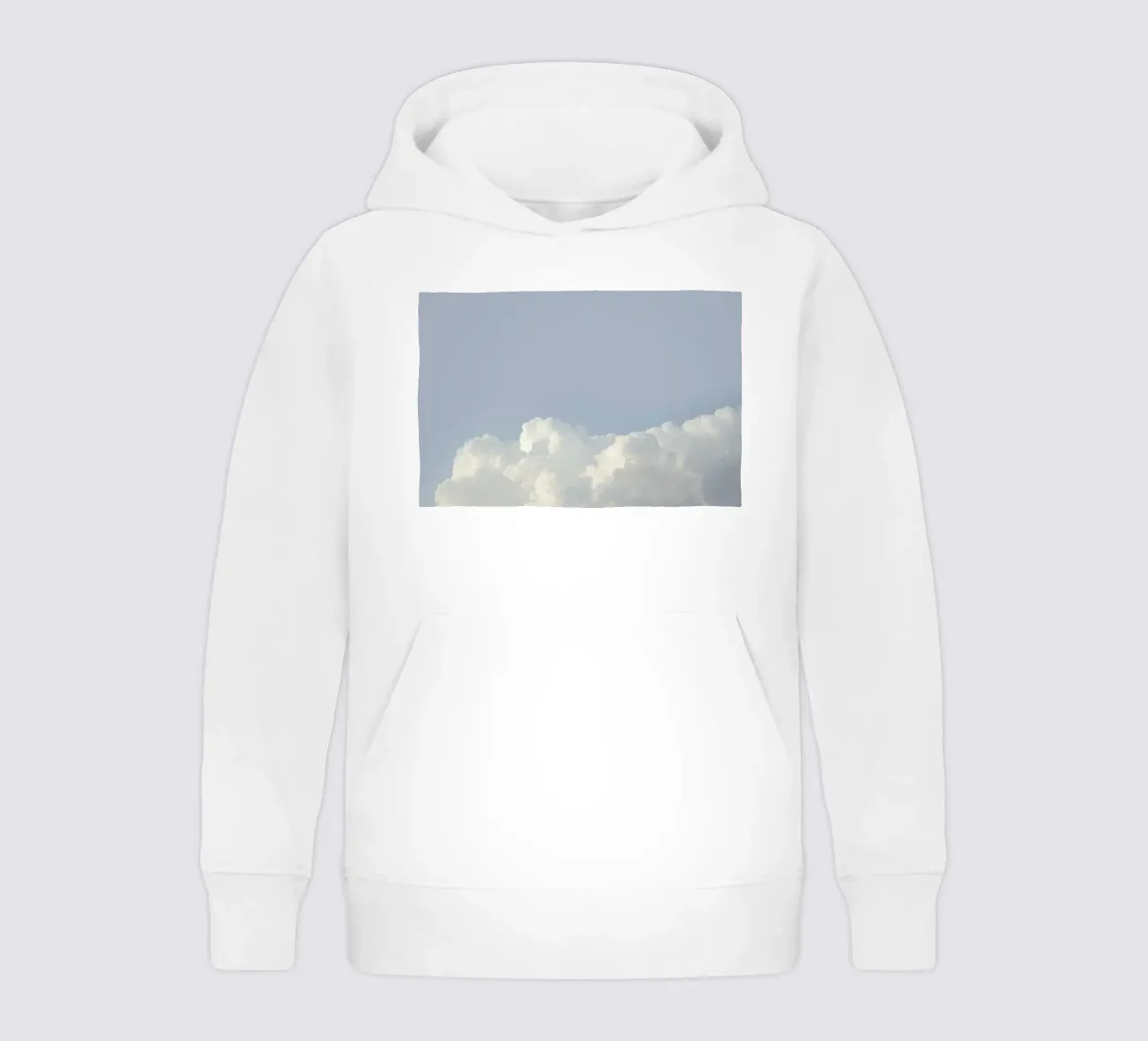 Cloud Sky Pastel felpa bambino con cappuccio da George Griefy