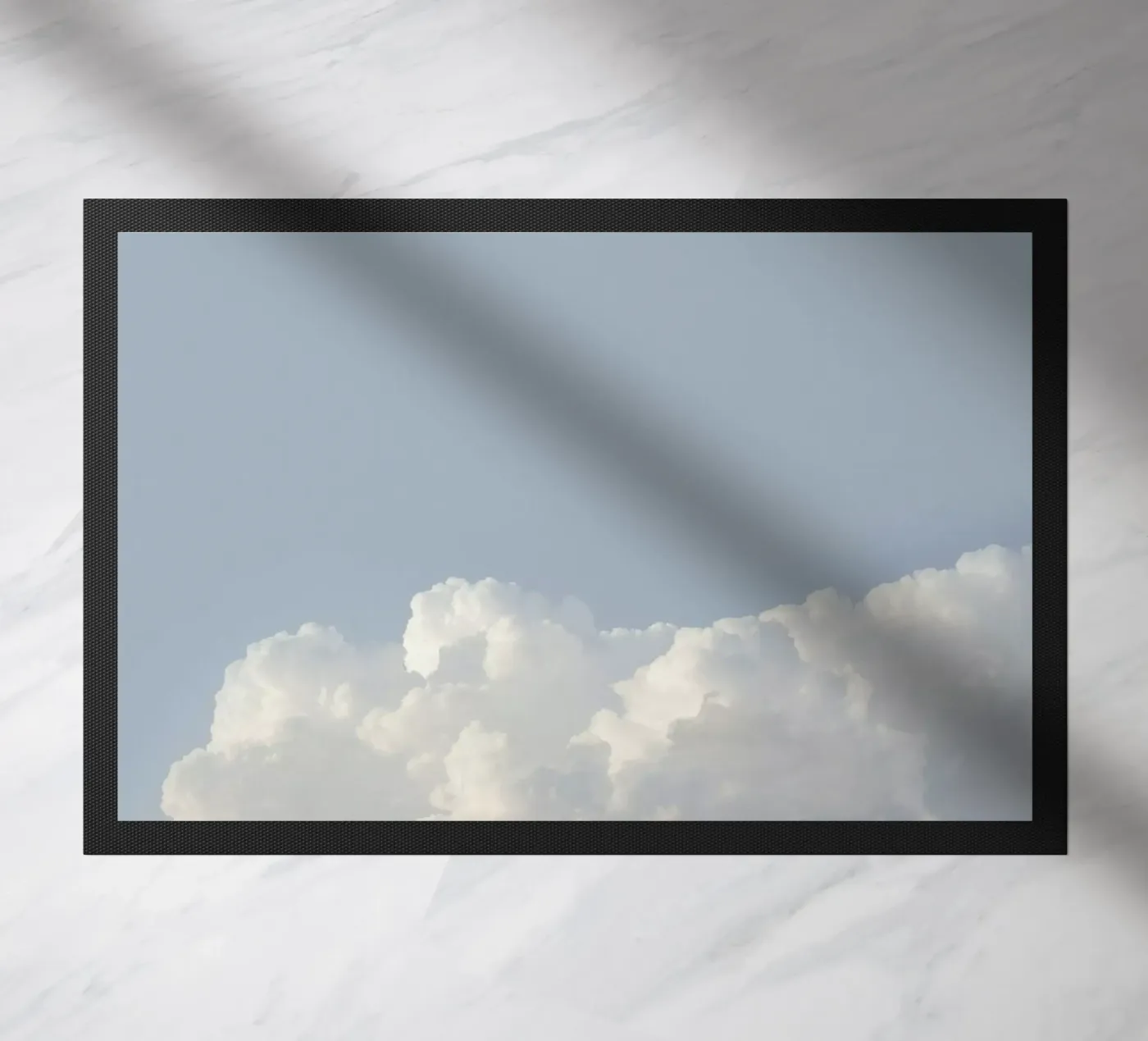 Cloud Sky Pastel deurmat van George Griefy