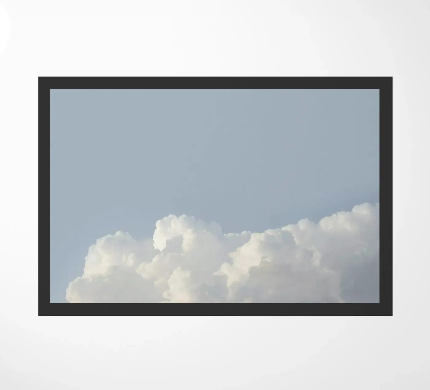 Cloud Sky Pastel deurmat van George Griefy