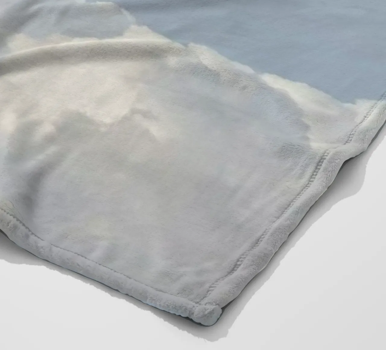 Cloud Sky Pastel coperta in pile da George Griefy