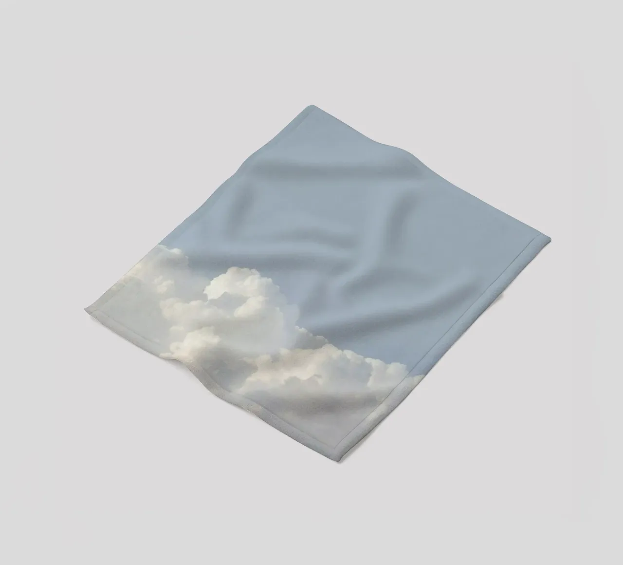 Cloud Sky Pastel coperta in pile da George Griefy