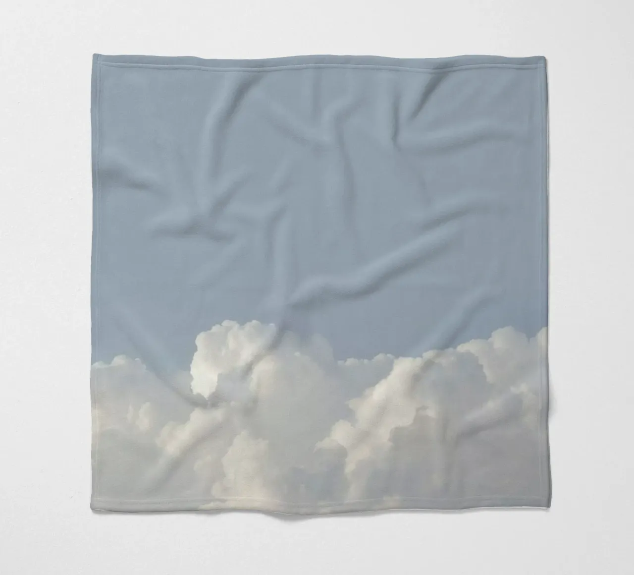 Cloud Sky Pastel coperta in pile da George Griefy