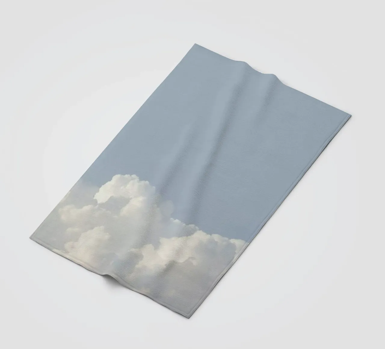 Cloud Sky Pastel coperta in pile da George Griefy