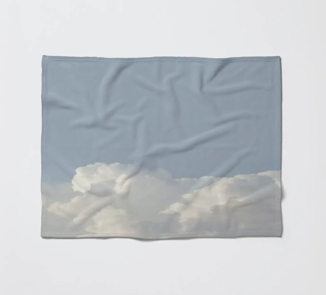 Cloud Sky Pastel coperta in pile da George Griefy